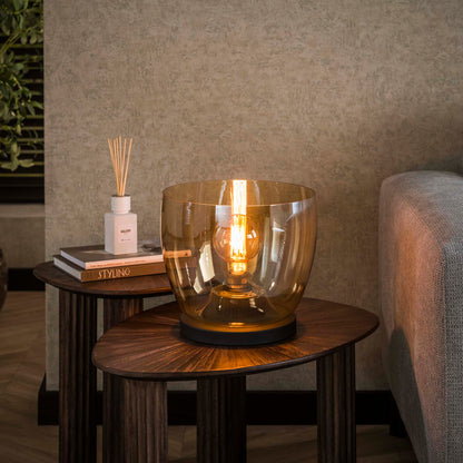 Vloerlamp Blair | Glas Oranje