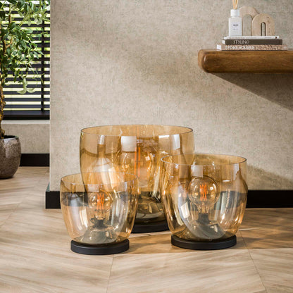 Vloerlamp Blair | Glas Oranje
