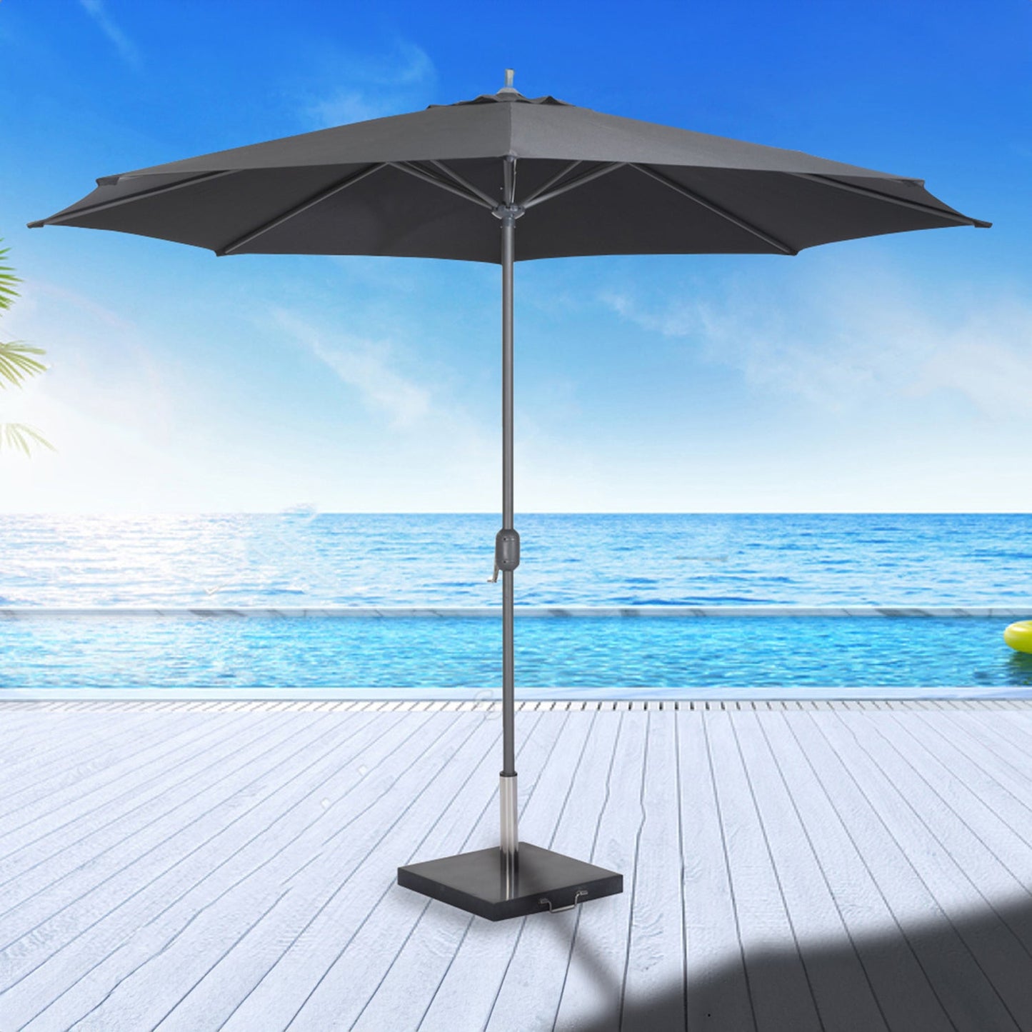 Parasol Salou | Zwart