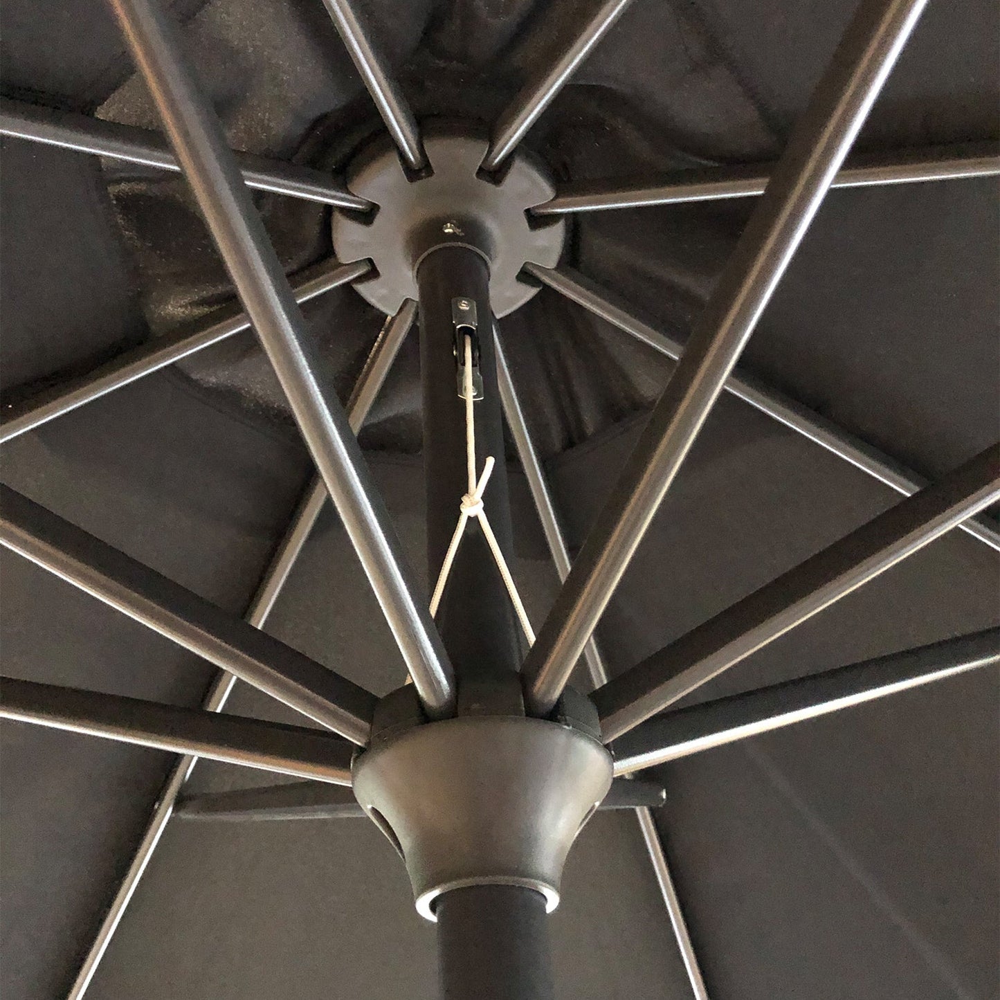 Parasol Salou | Zwart