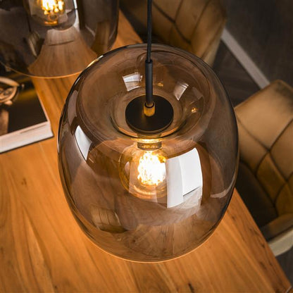 Hanglamp Cleveland | Glas Grijs