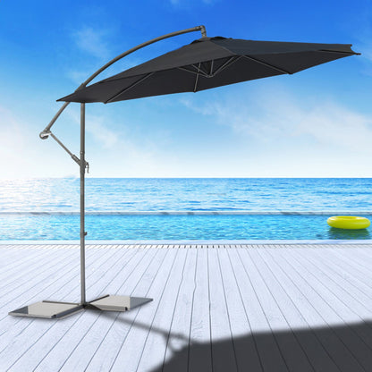 Parasol Menorca | Zwart