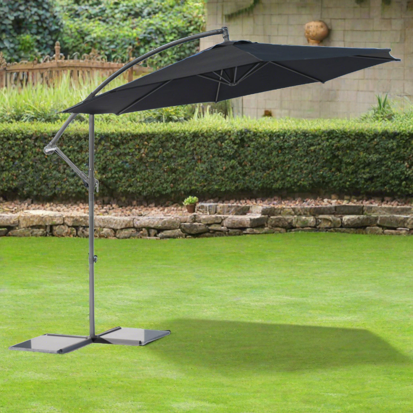 Parasol Menorca | Zwart