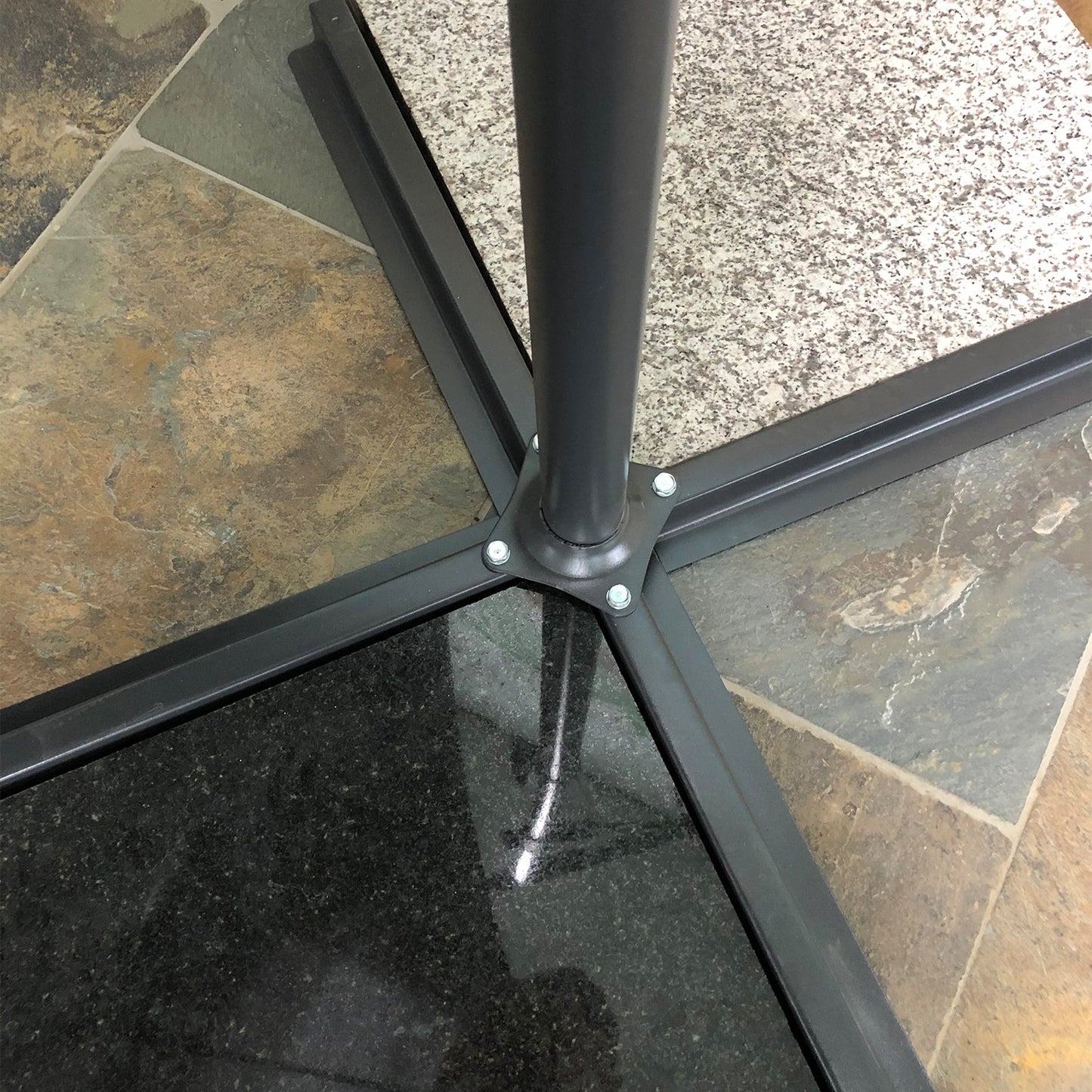 Parasol Menorca | Zwart