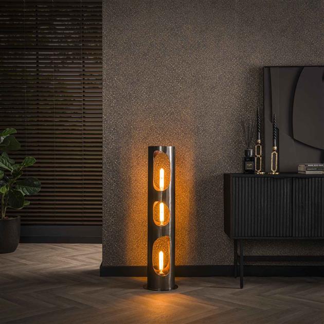 Vloerlamp Alexander | L | Zwart Metaal