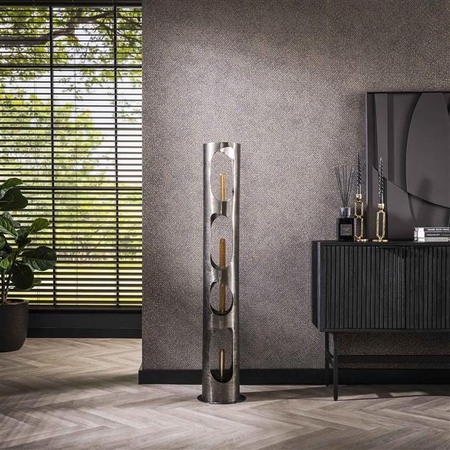 Vloerlamp Alexander XL | Zwart Metaal