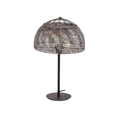 Tafellamp Armor Open | Zwart Metaal