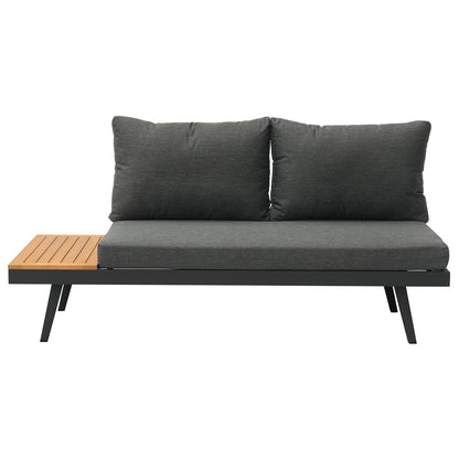 Loungeset Costa | Zwart