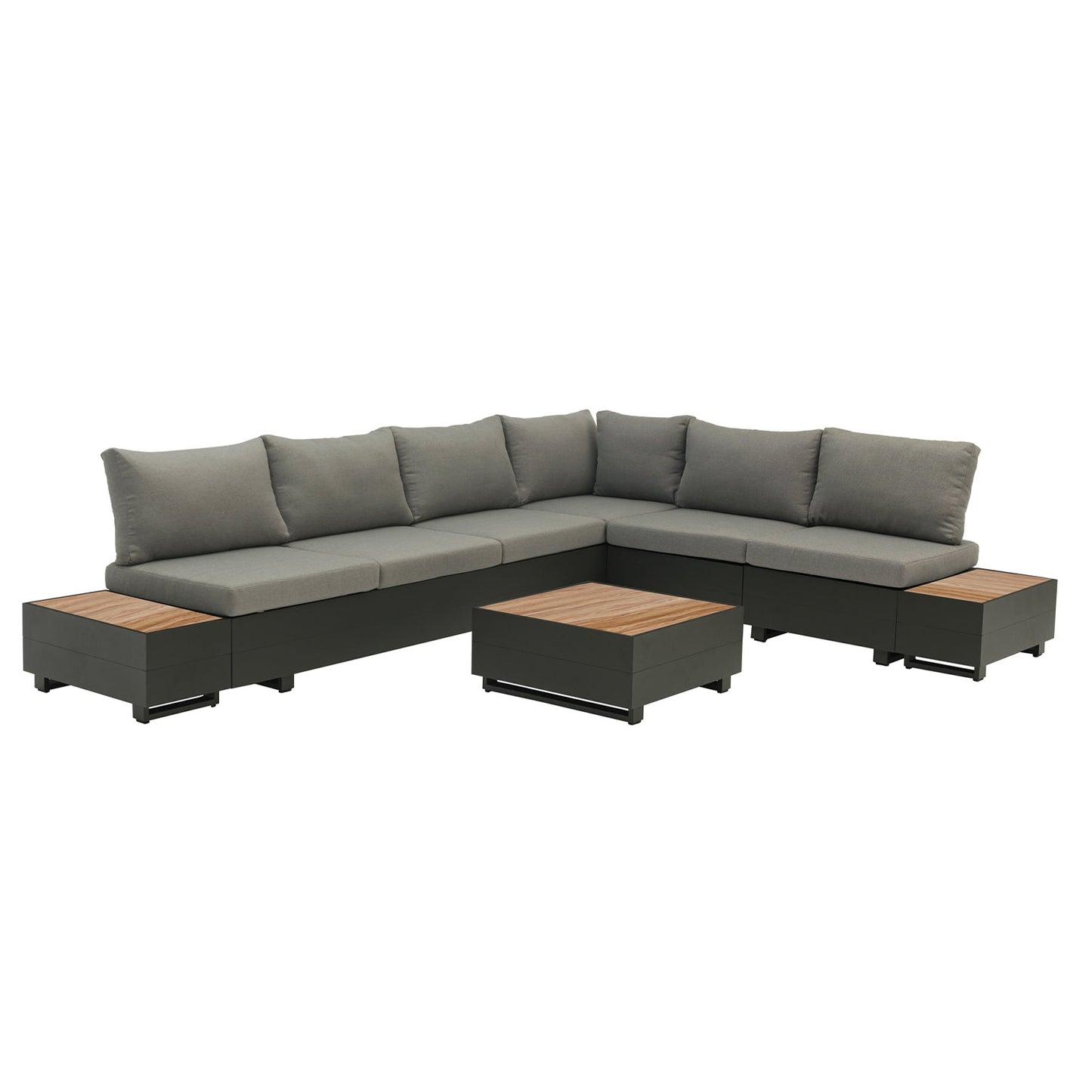 Loungeset Diego | Zwart