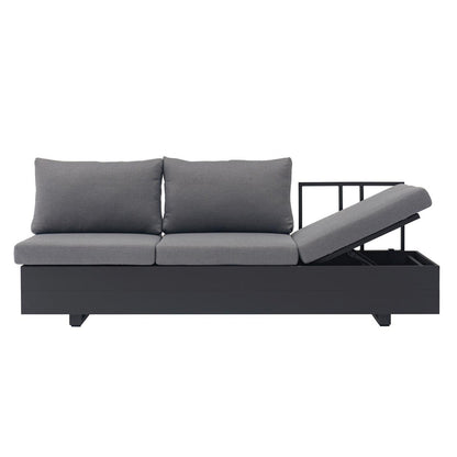 Loungeset Diego | Zwart