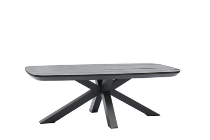 Tuintafel Bradford + Tuinbankje | Deens Ovaal | HPL