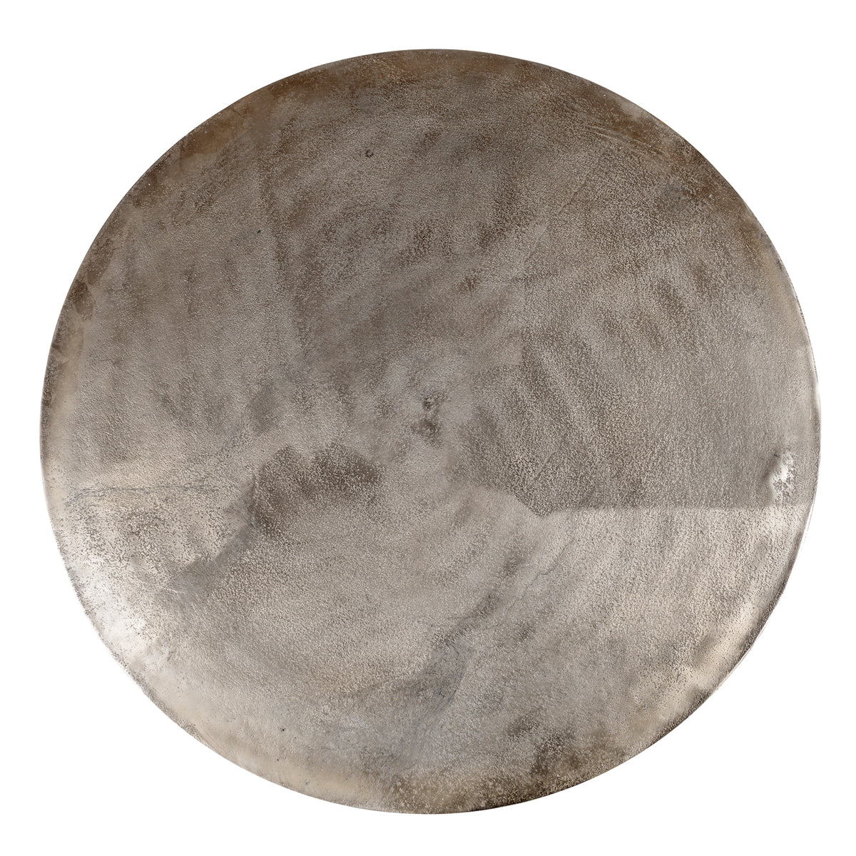 Salontafel Asher Set champagne goud aluminium, detail van het materiaal