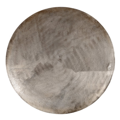 Salontafel Asher Set champagne goud aluminium, detail van het materiaal