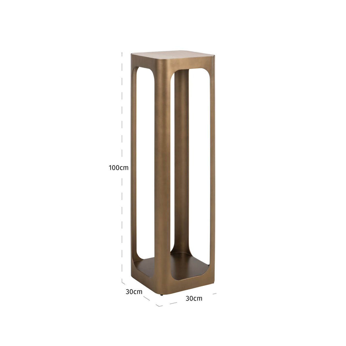 Woonaccessoire Claridge goud ijzer