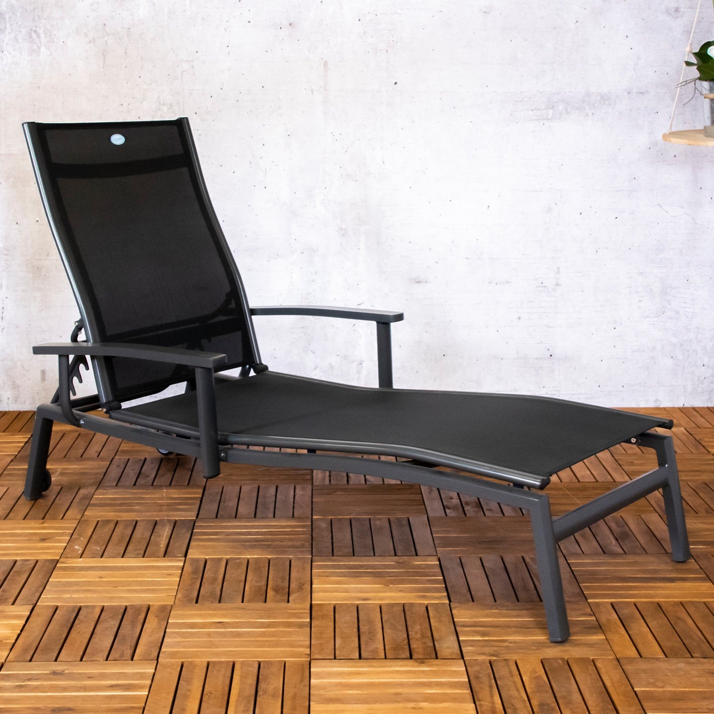 Ligbed Torino | Zwart