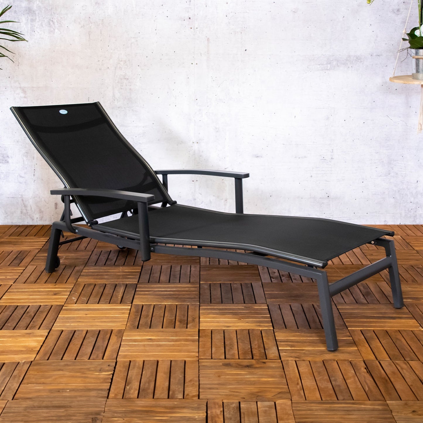 Ligbed Torino | Zwart