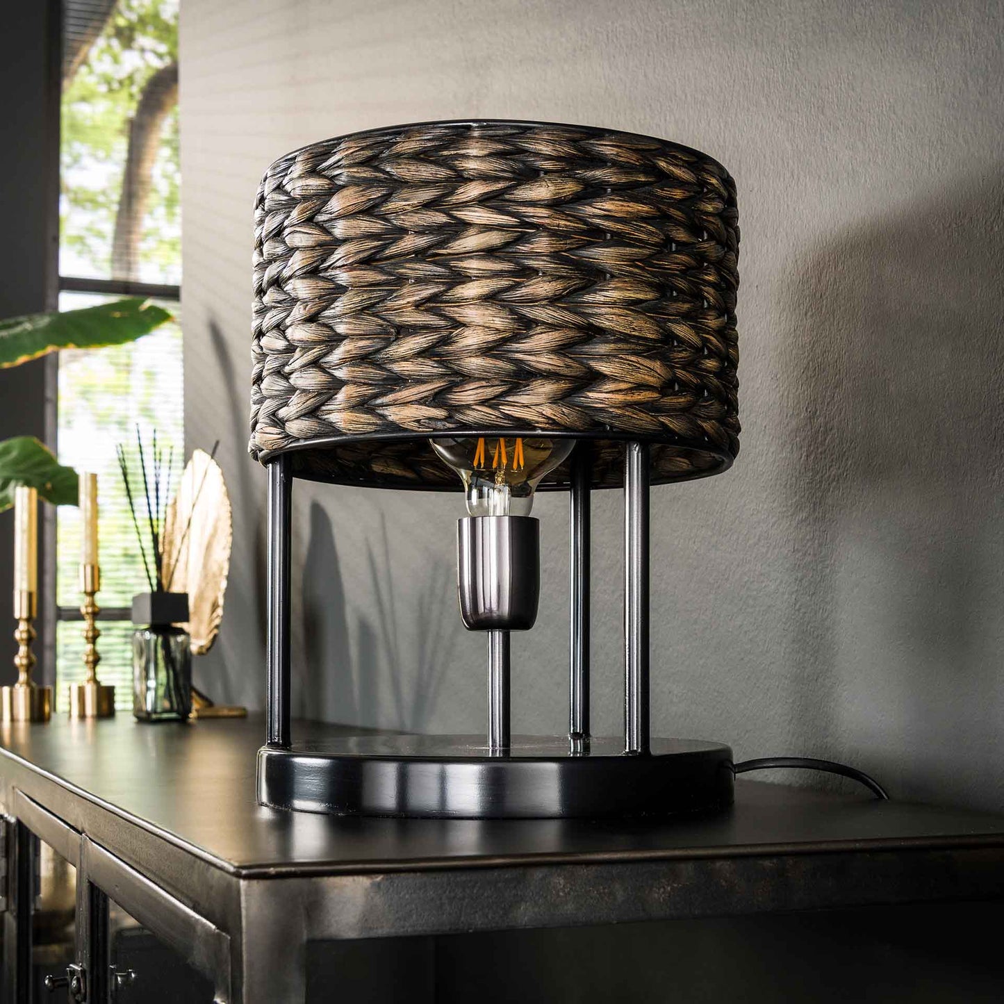 Tafellamp Tower Waterhyacint