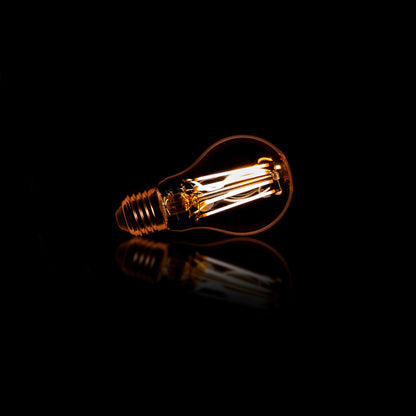 Lichtbron LED Filament Peer | Amberkleurig Glas