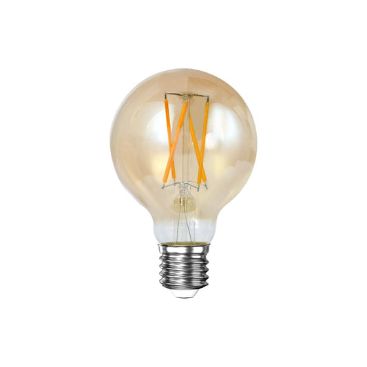 Lichtbron LED Filament Bol | Ø7 | Amberkleurig Glas