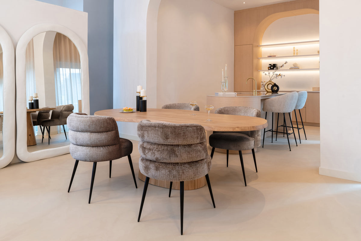 Eettafel Riva naturel eikenhout