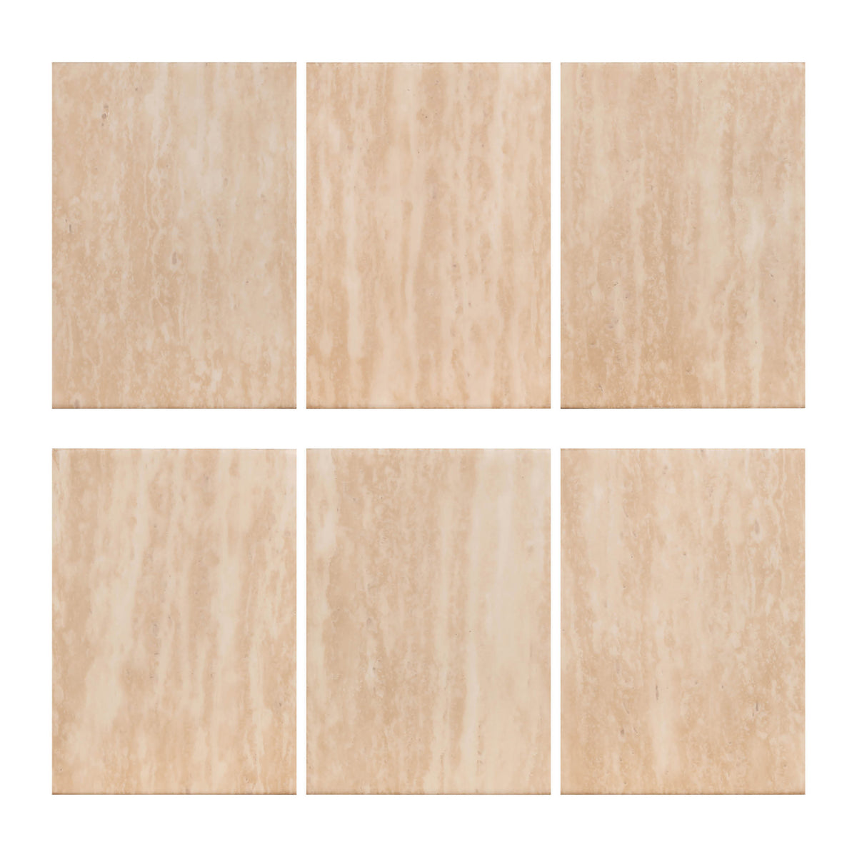 Salontafel Fictus beige metaal, detail van het materiaal