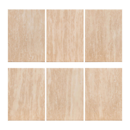 Eettafel Fictus beige ijzer ø 140 cm, detail van het materiaal
