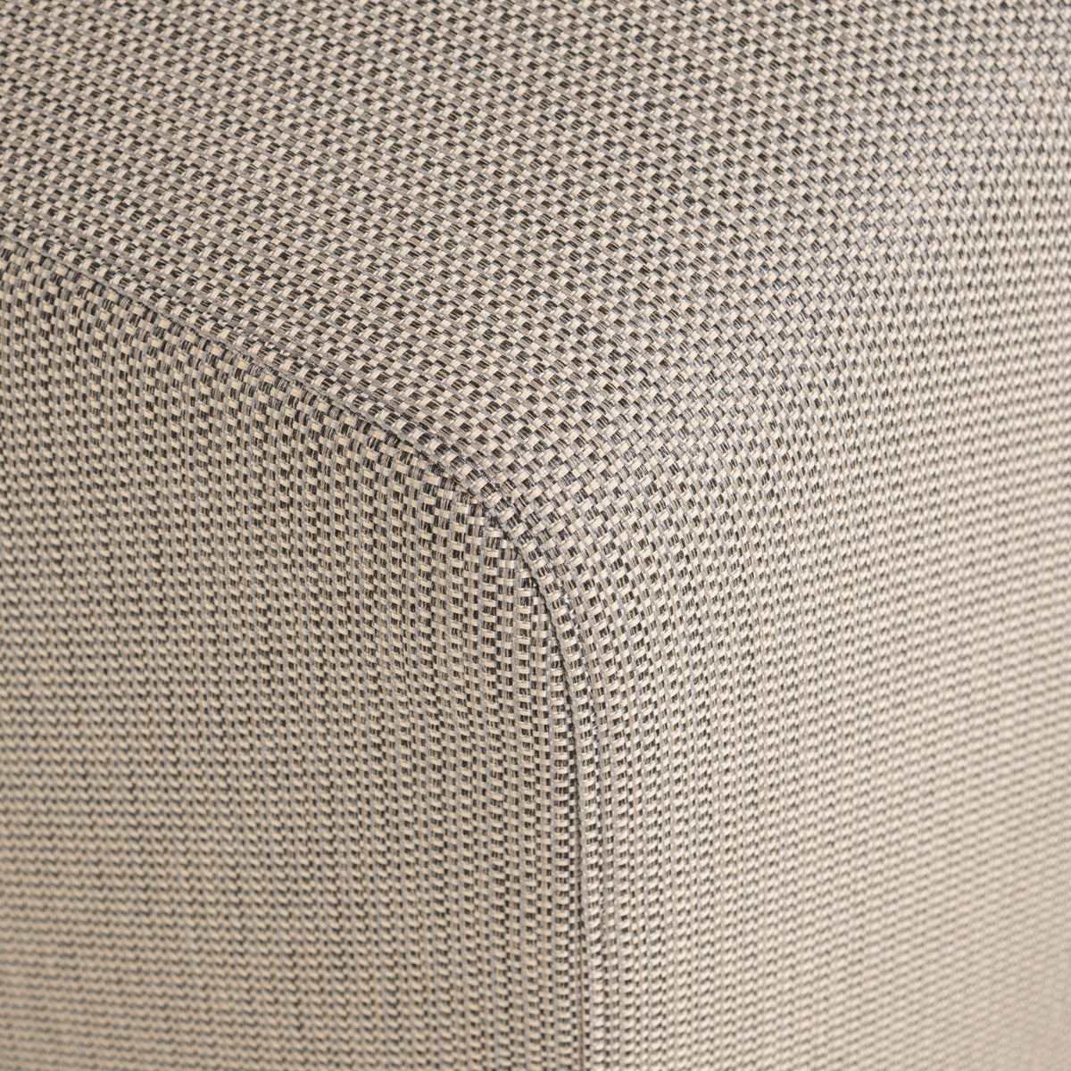 Tuinstoel Riva taupe aluminium, detail van het materiaal
