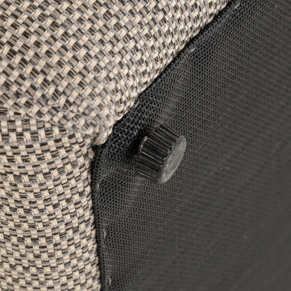 Tuinstoel Riva taupe aluminium