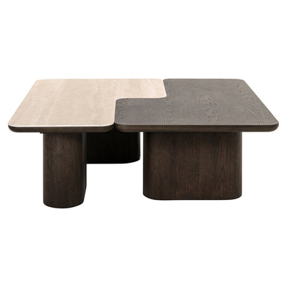 Salontafel Nando bruin eiken fineer