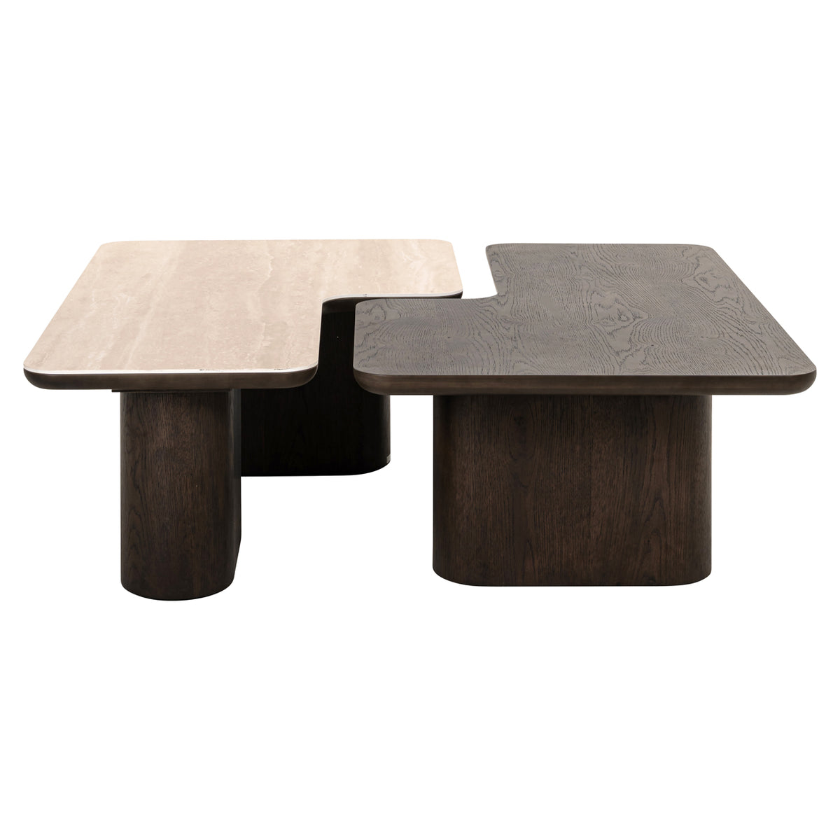 Salontafel Nando bruin eiken fineer