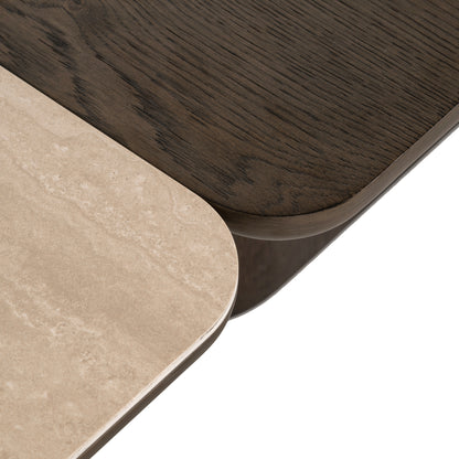 Salontafel Nando bruin eiken fineer
