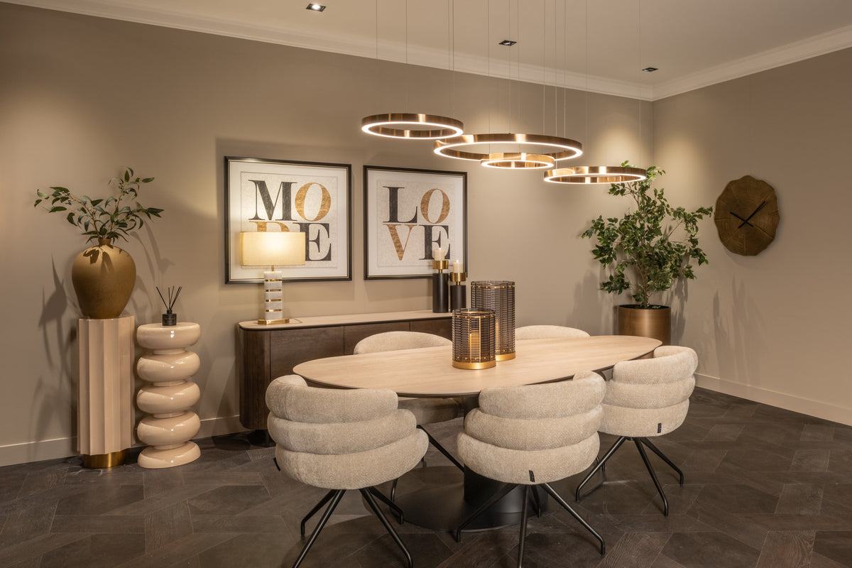 Hanglamp Lilou brushed gold