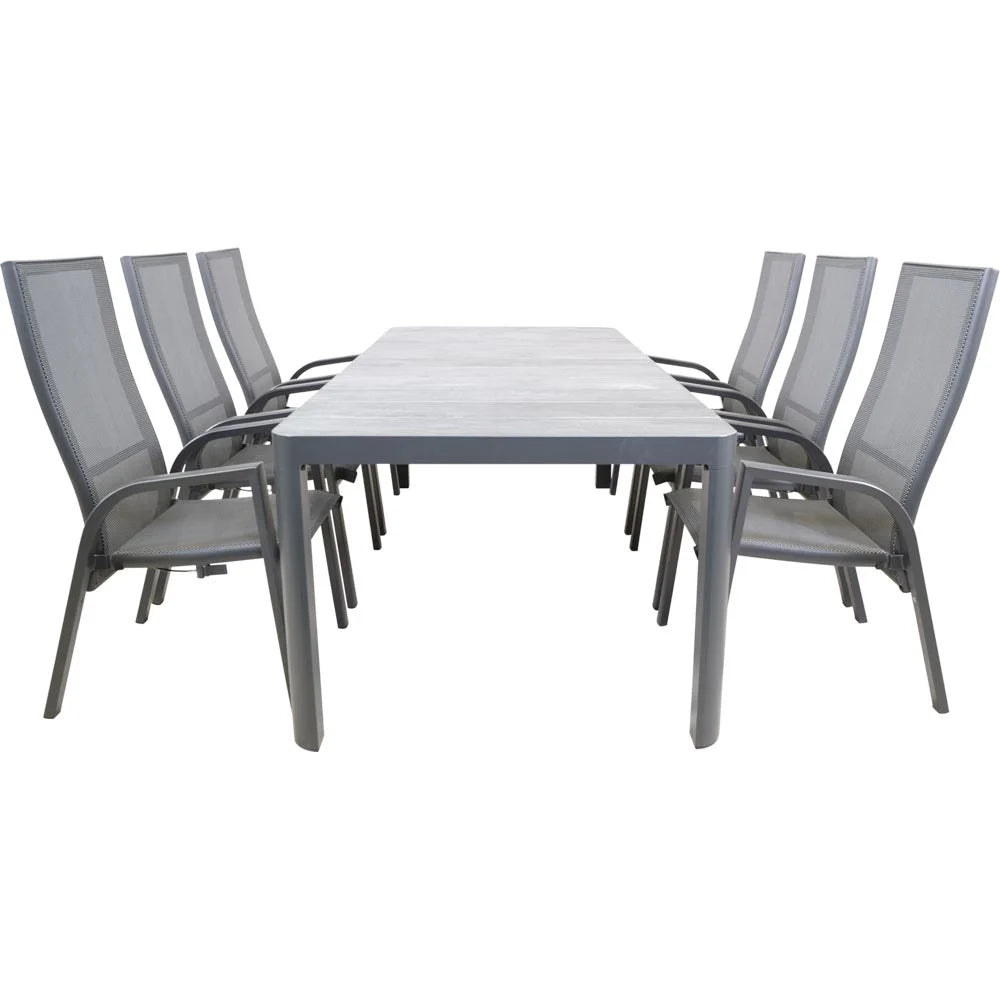 Tafel Castilla 2.0 | Donkergrijs Keramiek