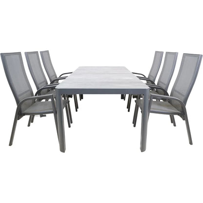 Tafel Castilla 2.0 | Donkergrijs Keramiek