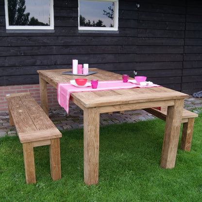 Tuinbank Evoy | Naturel Teakhout