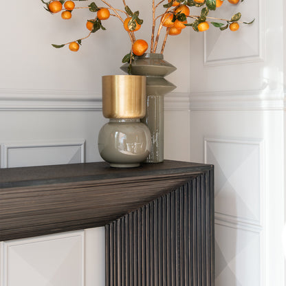 Wandtafel Gizen | Zwart