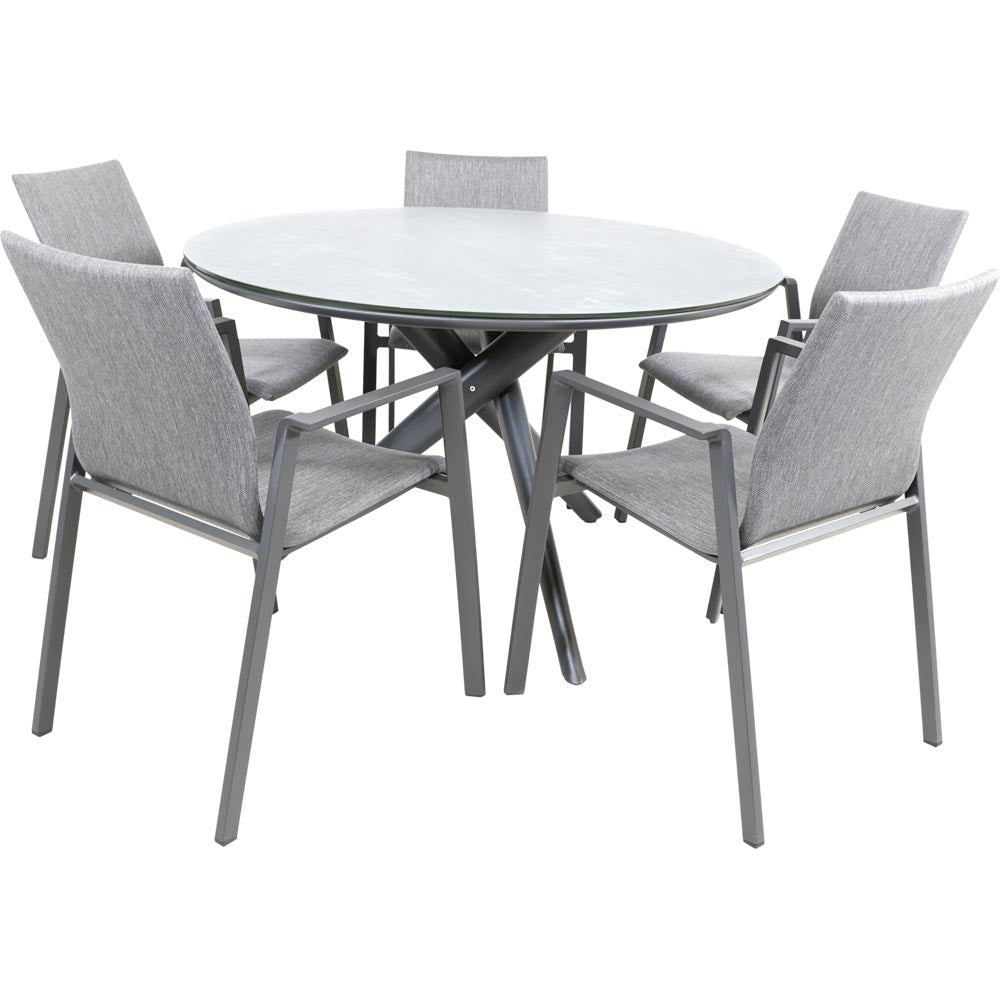 Tuintafel Mojito Rond | Antraciet Aluminium