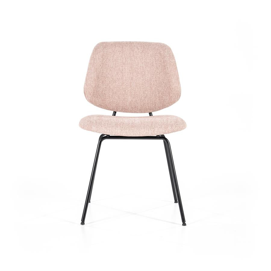 Eetkamerstoel Lynn | Roze Stof
