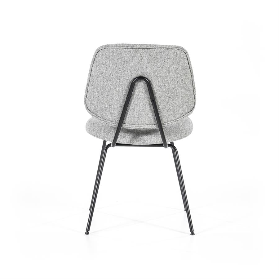 Eetkamerstoel Lynn | Grijs Stof