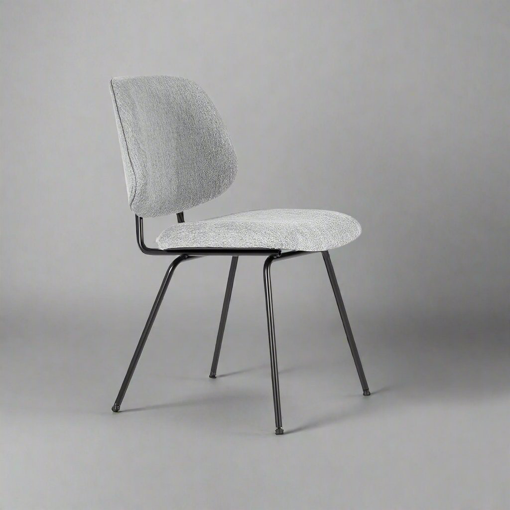 Eetkamerstoel Lynn | Grijs Stof