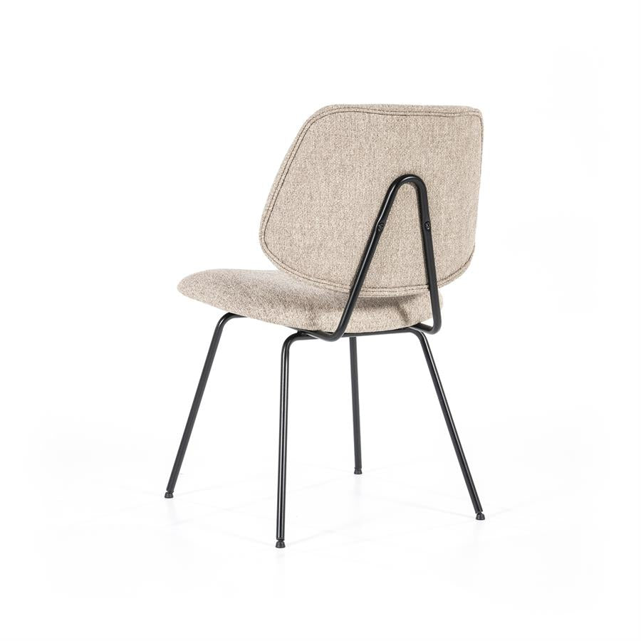 Eetkamerstoel Lynn | Beige Stof