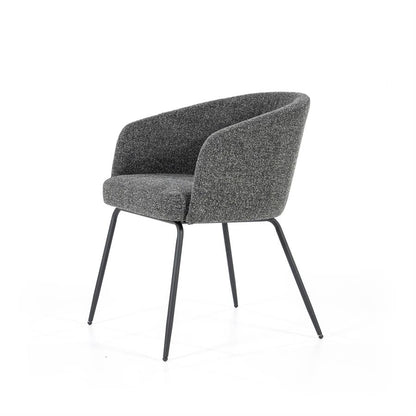 Eetkamerstoel Astrid | Grijs Polyester