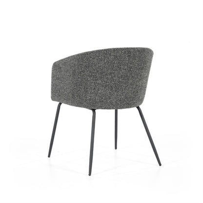 Eetkamerstoel Astrid | Grijs Polyester