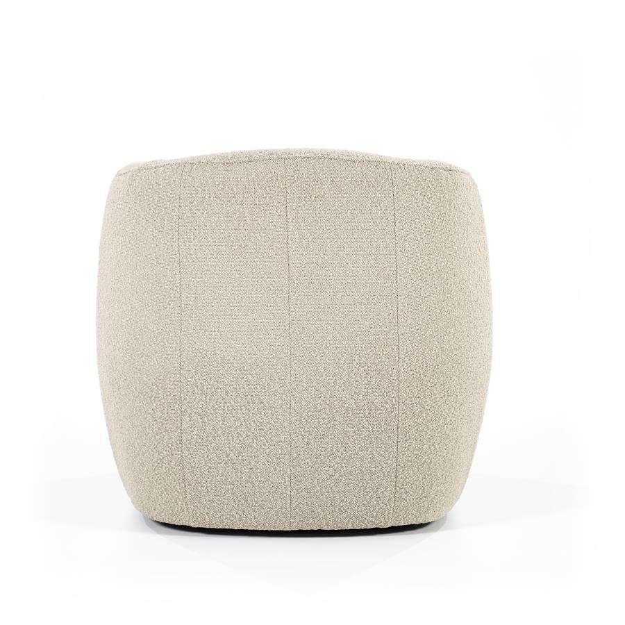 Fauteuil Charlotte | Taupe Stof