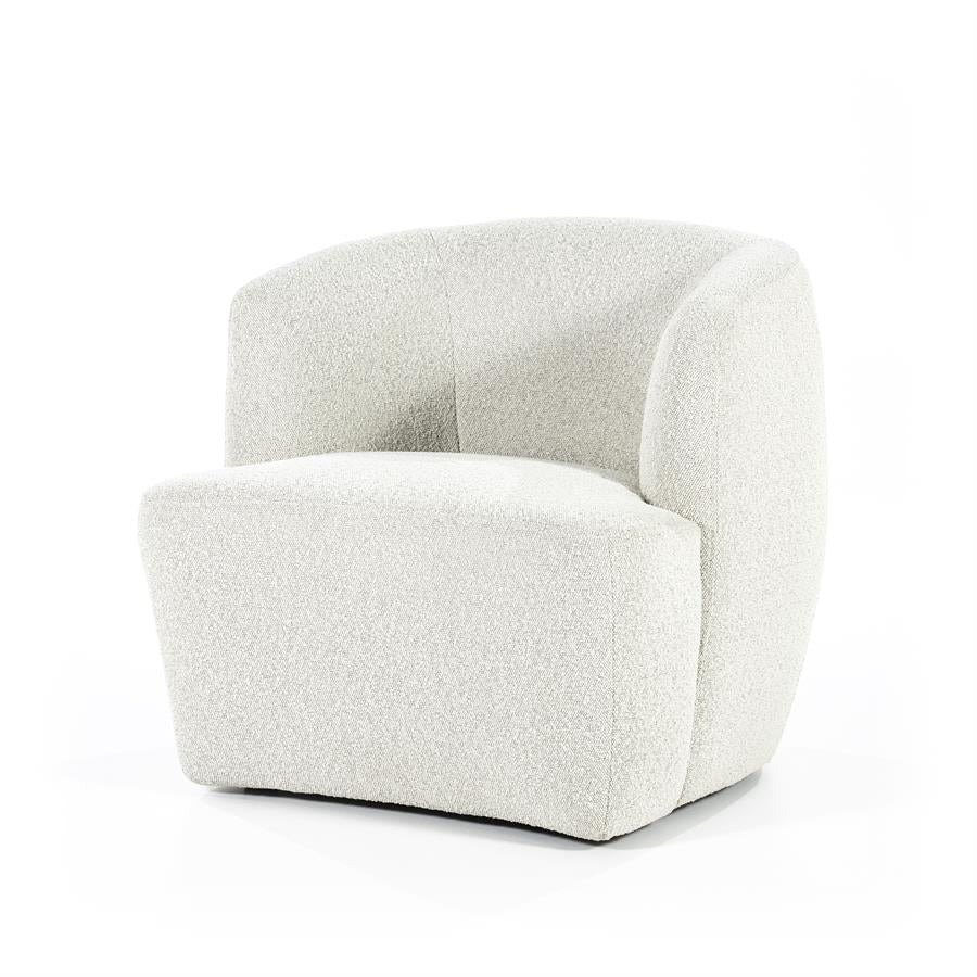 Fauteuil Charlotte | Wit Stof