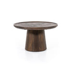 Salontafel Ron | Bruin Mangohout | Rond
