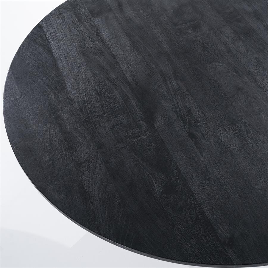 Eettafel Aron | Mangohout | Rond