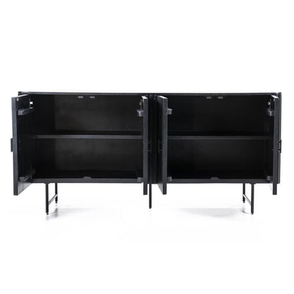 Dressoir Remi | Zwart Mangohout