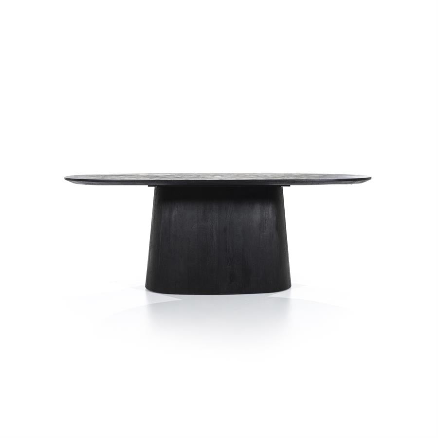 Eettafel Aron | Mangohout | Ovaal