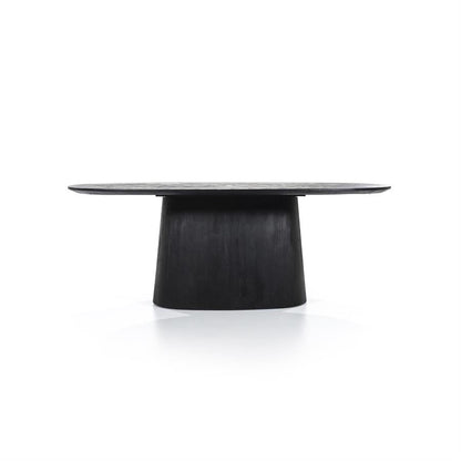 Eettafel Aron | Mangohout | Ovaal